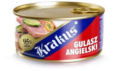 Konserwa Krakus Gulasz Angielski 300g pakiet 6 szt