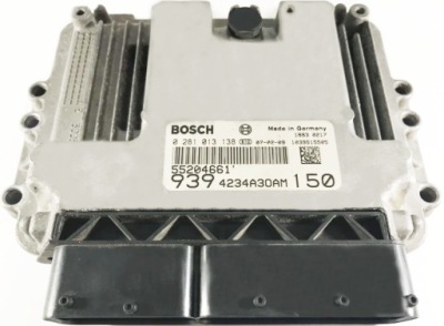 Бортовий комп'ютер ecu alfa romeo 0281013138 55204661 czysty фото №1