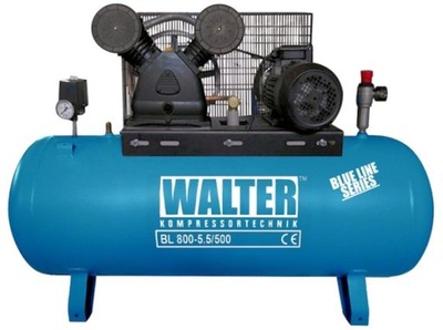 KOMPRESOR WALTER BL 800 5,5 kW 500 l sprężarka
