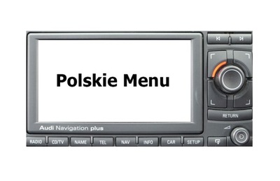 Polskie Menu Audi RNS-E Wersja Media !