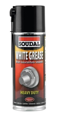 SOUDAL WHITE GREASE - BIAŁY SMAR Teflonowy 400 ml