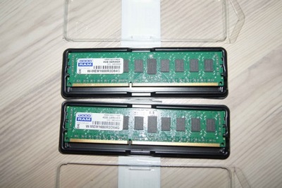 Goodram W-MEM1600R3D84G dedykowane ECC DDR3 2x4GB