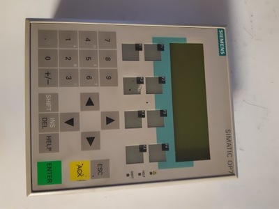 PANEL SIEMENS SIMATIC OP 7 OP7 607 1JC20-0AX2