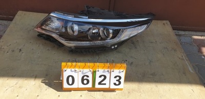 Фара левый led kia optima 15- обычная линза фото №1