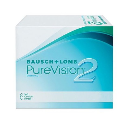 SOCZEWKI PUREVISION 2HD / PURE VISION 2 HD. 1 szt. Moc: -2,75