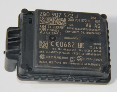 Audi seat skoda vw радар датчик модуль 2q0907572j b фото №1