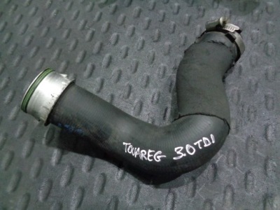 Труба интеркулер vw touareg 7l рестайлинг  3.0 tdi фото №1