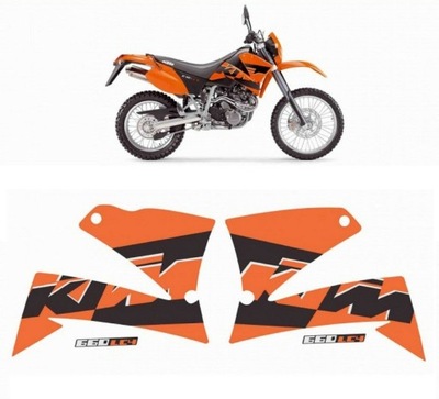 PEGATINAS KTM LC4 640 ENDURO 2005 - 2007  