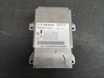 Датчик модуль подушка безопасности 2048208285 mercedes w204 фото №1