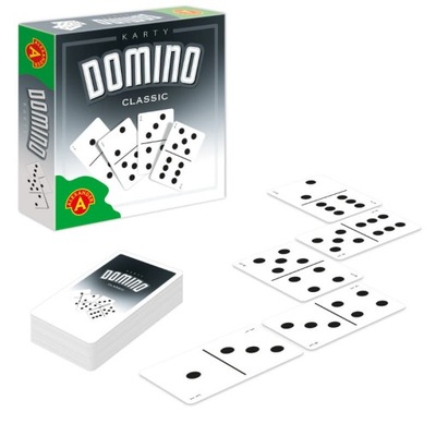 GRA DOMINO domino klasyczne wersja kieszonkowa
