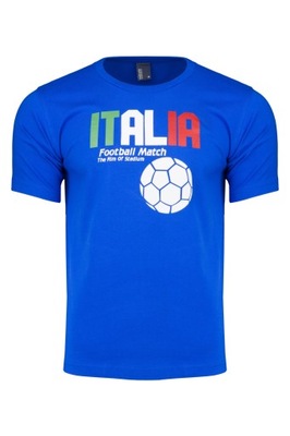 ITALIA WŁOCHY koszulka BAWEŁNA 100% ______ M