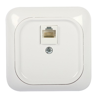 Gniazdo komputerowe GMK-M8-1 pojedyncze RJ45 SATEL