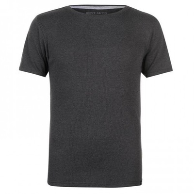 TSM0231 Pierre Cardin męski T-shirt M grafit mel.