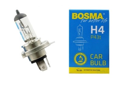 BOSMA ŻARÓWKA H4 12V/60/55W P43T 1314