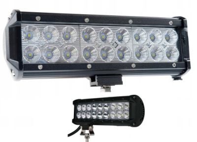 Фара робоча протитуманна фара led lightbar 54w 9" 6000k ip67 combo m-tech фото №1