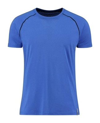 HUMMEL koszulka niebieska sportowa szybkoschnąca L