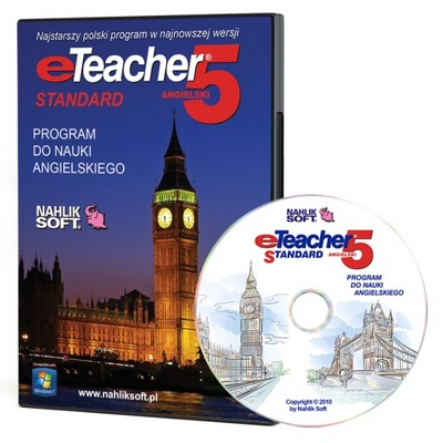 NAUKA ANGIELSKIEGO - ETEACHER 5 STANDARD (CD, BOX)