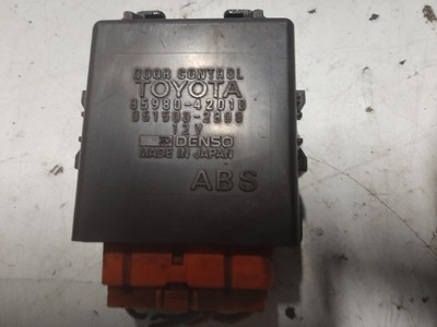 Блок управления модуль toyota rav4 8598042010 фото №1