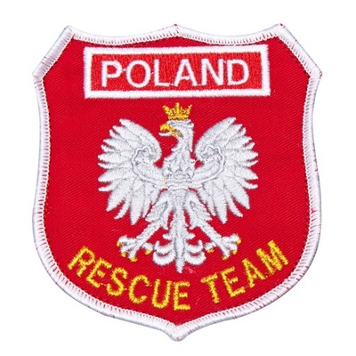 Naszywka naramienna Poland Rescue Team