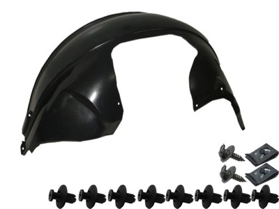 Ford fiesta 2002-2008 підкрилок підкрилок кліпси фото №1