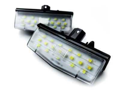 Led фонари номерного знака toyota prius zvw30 nhw20 2009-. фото №1
