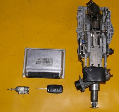 IMMOBILIZER IGNITION LOCK COMPUTER AUDI A6 C5 2.5 TDI  