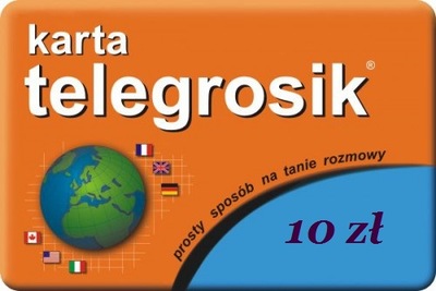 Doładowanie Telegrosik 10 zł