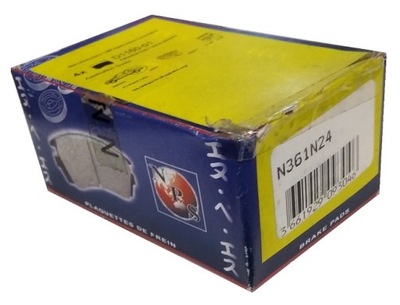 Nps гальмівні колодки гальмівні задня mazda mx-5 iii iv фото №1