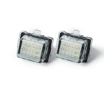 LUCES LUCES DIODO LUMINOSO LED TABLAS REJESTRACYJNEJ MERCEDES W204 W212 W221 W217  