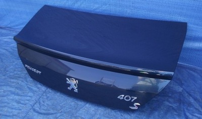 Peugeot 407 coupe кришка багажника задня задня демонтаж фото №1