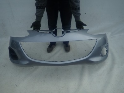 Mazda 2 iii 3 lift 10-14 бампер перед передній фото №1