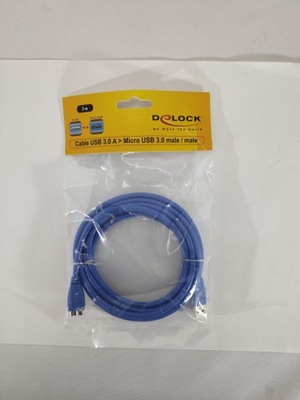 Kabel DELOCK USB 3.0 A > Micro usbo 3.0 3M