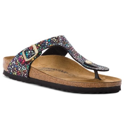 BIRKENSTOCK SANDAŁY KLAPKI GIZEH MOSAIC BLACK 32