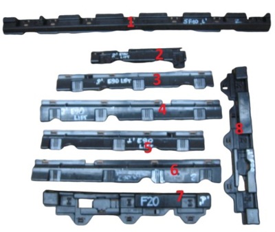 TVIRTINIMAS ŠLIAUŽIKLIS SLENKŠČIO BMW 5 F10 III E90 LIFT I F20 