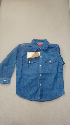 Koszula jeansowa/dżinsowa dziecięca 128-134cm(24)