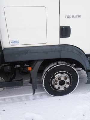 Крила бризковик закабінний man tgl правий фото №1