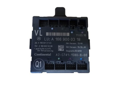 Mercedes gls x166 модуль двері a1669000318 фото №1