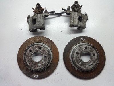 Volvo c70 ii 06r- гальмівні диски супорти гальмівні задня фото №1