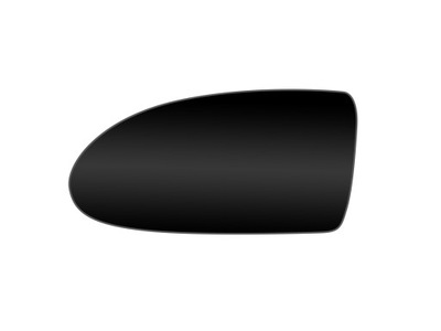 Hyundai accent 2005-11 скло ліва плоске фото №1