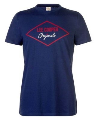 LEE COOPER Koszulka T-shirt Orig logo tu: 3XL