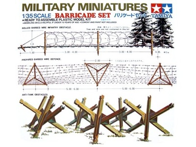 Tamiya 35027 - Barricade Set 1:35