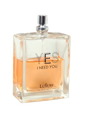 YES I NEED YOU EDT MEN-Luxure TESTER