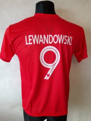 Koszulka sportowa LEWANDOWSKI POLSKA rozm 92