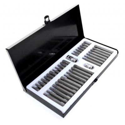 Bitov TORX SPLINE 40 IMBUS kľúč v kufri