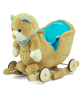 MIŚ POLLY MILLY MALLY NA BIEGUNACH BLUE BEAR