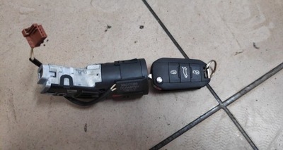 IGNITION LOCK KEY PEUGEOT 308 T9 1,6 9673257480  