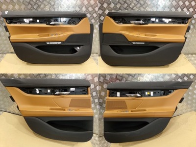 Bmw 7 g11 g12 обшивка дверь перед задняя cognac фото №1