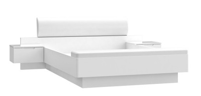 Łóżko STARLET WHITE STWL163, biały, FORTE, GRATISY