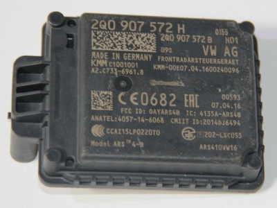 Audi seat skoda vw радар датчик модуль 2q0907572h b фото №1