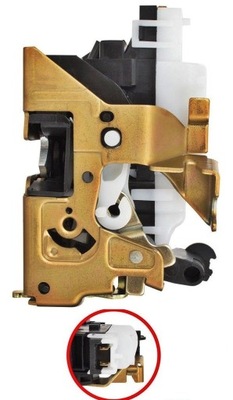 Renault kangoo замок двері бічний зсувні праве фото №1